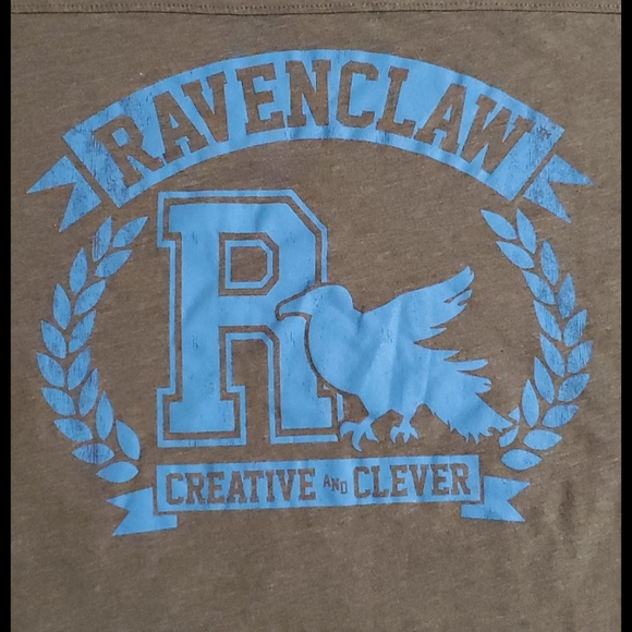 Harry Potter Ravenclaw graphic raglan shirt XL movie merchandise - Picture 2 of 6